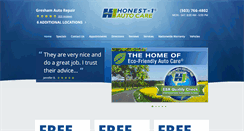 Desktop Screenshot of honest1gresham.com